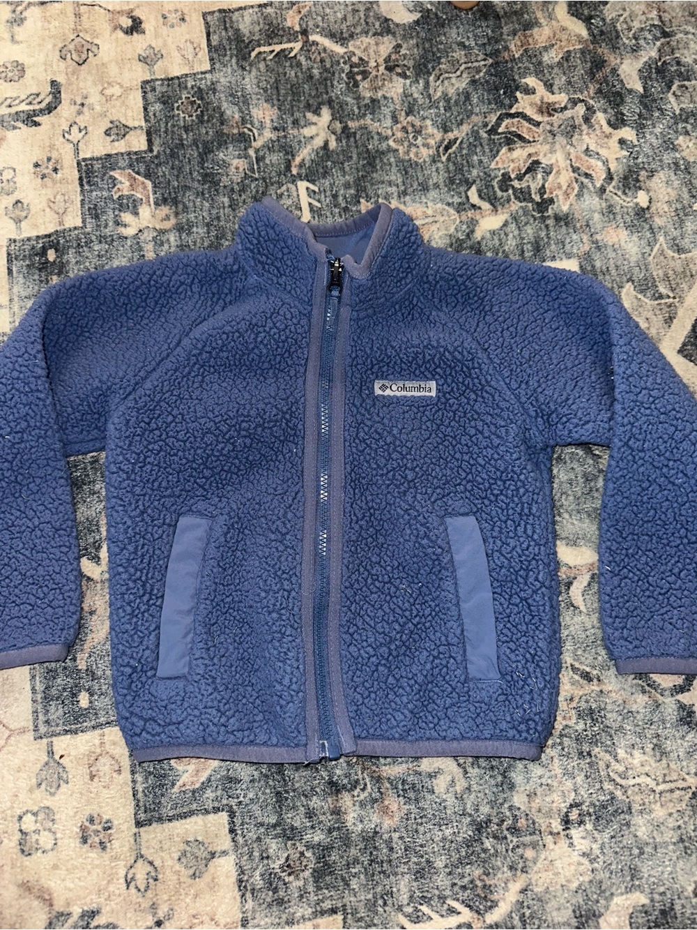 Columbia Kids purple Sherpa Fleece Jacket